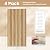 Acoustic Wall Panels, 4 Pack 47.2"x23.6" High Density Neutral Decorative Noise Dampening Sound Absorbing Acoustic Panels for Home Studio Office Decor, Brown