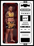 2023 Panini Chronicles #108 Jessica Andrade Strawweight Contenders Season Ticket Official UFC/MMA Trading Card in Raw (NM or Better) Condition