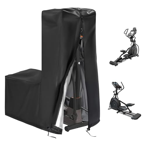 Kingling Elliptical Cover, Elliptical Exercise Machine Cover for Home Use Elliptical Trainer Waterproof & Dustproof Protective Covers - 81''L x 33''W x 72'' H