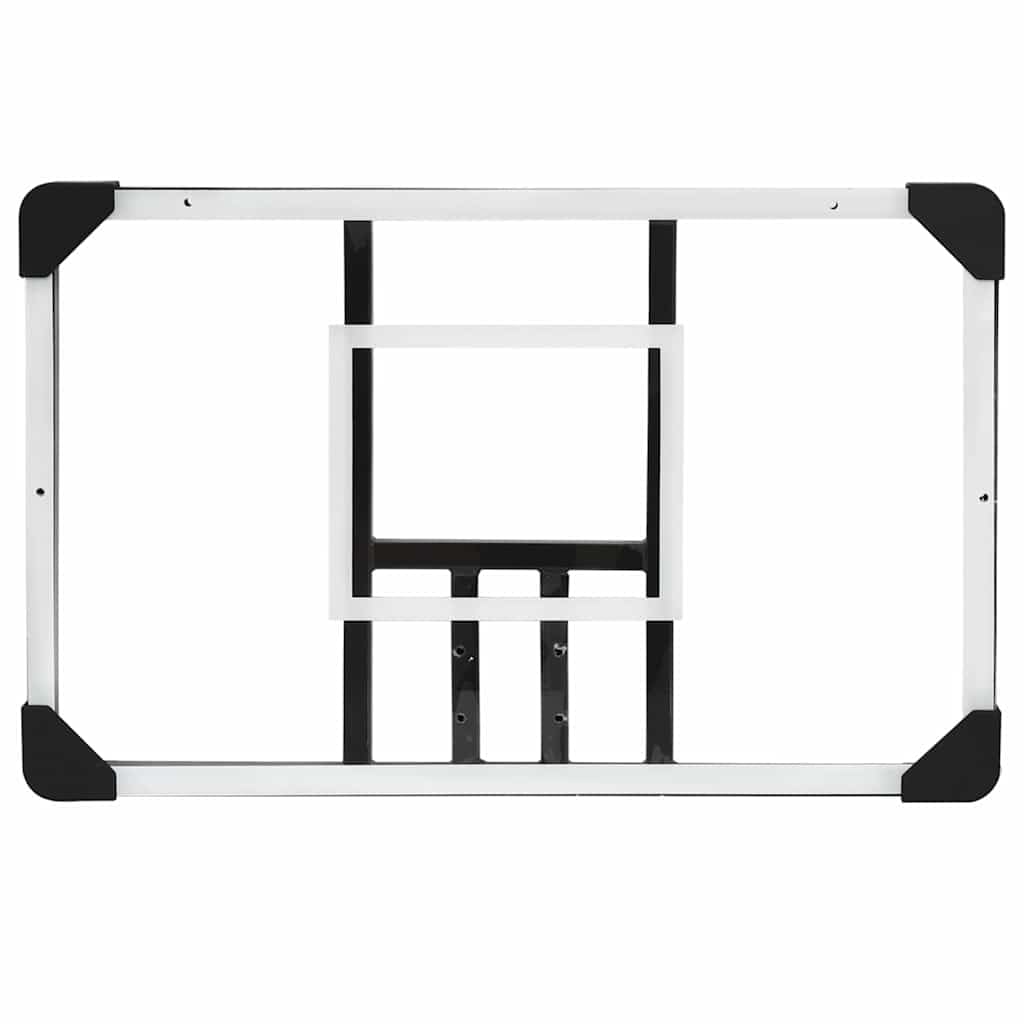 Generisch Basketballkorb Transparent 71x45x2,5 cm Polycarbonat,Sportartikel,Athletik,Basketball,Basketballkorbteile & -zubehör,Basketball-Korbbretter,93670