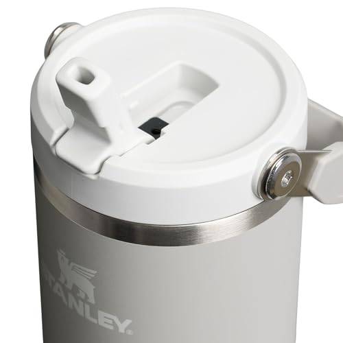 Image of STANLEY IceFlow 2.0 Flip Straw Tumbler with Handle 30 oz | Twist On Lid and Flip Up Straw | Leak Resistant Water Bottle | Insulated Stainless Steel | BPA-Free | Ash