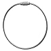 Luggage Tag Loops - Stainless Steel Metal Wire Straps