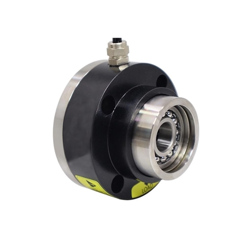 ATO 50kg Tension Force Sensor with Bearing, Web Tension Load Cell for Thin Film, Paper, Wire, Strip, High Accuracy Strain Gauge, 1kHz Response, Industrial Flange Mount (50kg)