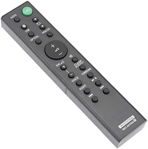 Queen.Y Replacement Remote Control RMT-AH103U for Sony Sound Bar System HT-CT80 SA-CT80 HTCT80 SACT80 SS-WCT80 SSWCT80 Remote Controller