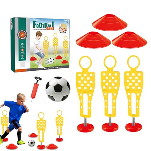 Entrenamiento de fútbol establecido para niños | Entrenador de patadas de fútbol | Gerente de coordinación Gerente de capacitación | Entrenamiento de fútbol establecido con obstáculos juegos de fútbol
