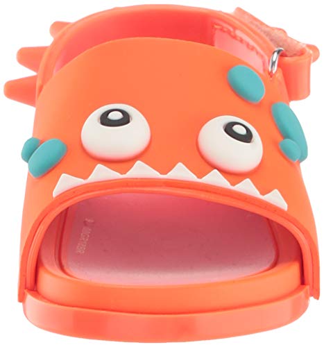 mini melissa Girl's Mini Beach Slide Dino Slipper2