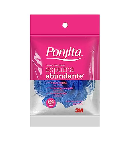 Ponjita, 3M, Esponja para Banho, Espuma Abundante