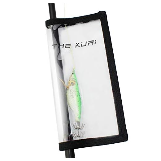 Thekuai Fishing Lures Cover, 5 Piece Lure Wraps，Boat Carpeting, Fishing Hook Covers，Durable & Clear PVC, Keeps Children, Pets and Fishermen Safe from Sharp Hooks!（ 8" L x 8" W ）