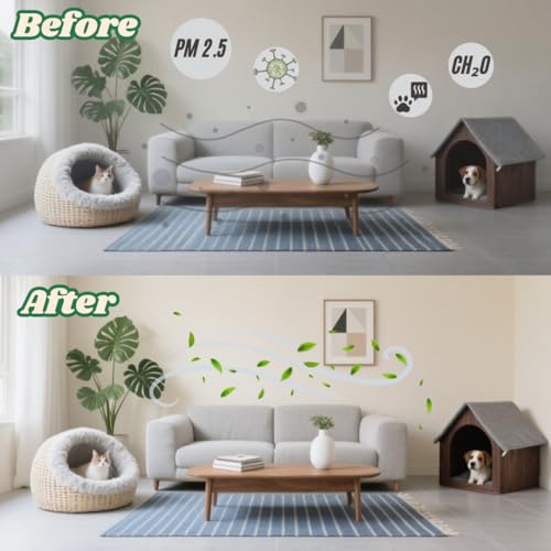 Ionizador de aire inteligente 4-pack con luz nocturna miniatura 3
