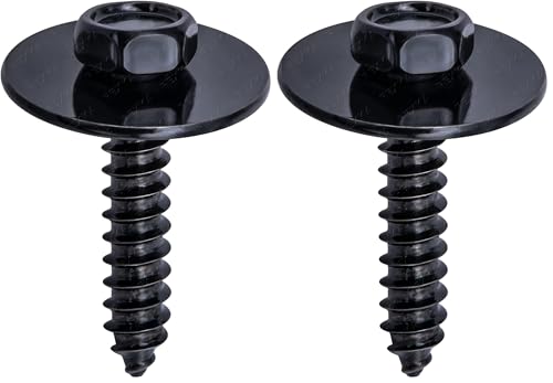Image of Rexka 50pcs M4.2-1.41 x 20mm Hex Head Tapping Screw for GM Jeep Wrangler 1640810 11500434 11503892 (Pack of 2)
