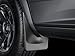WeatherTech Custom No Drill Splash Guard MudFlaps for Yukon, Tahoe - Front & Rear Set (110008-120015), Black