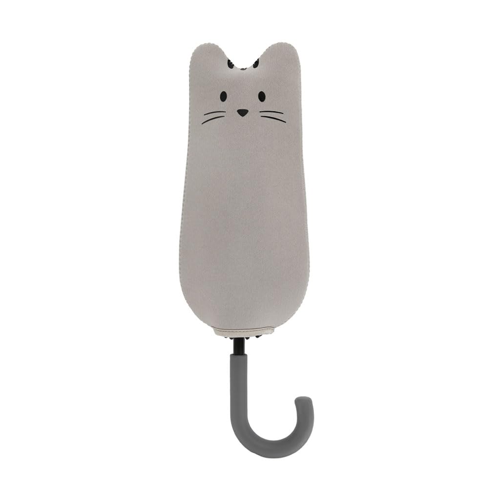 Balvi Ombrello Meowmbrella Colore Grigio Disegno con gatti ovunque Nylon