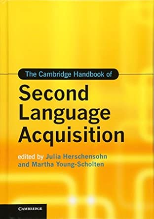 The Cambridge Handbook of Second Language Acquisition-Wow! eBook