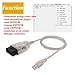 VAG Eeprom Programmer Reader 1.20 Clear Reset Airbag Crash Data Read Write Eeprom Immobilizer Mileage Correction(Denish)