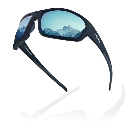 Lunettes de soleil de sport contre les reflets SOL PRO mousse pêche