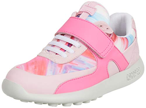 Camper girls Driftie Kids Sneaker, Pink, 11.5 Little Kid US