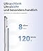 Powerbank iPhone für Magsafe, 0.8cm Ultra Slim Magnetische Power Bank 6000mAh, Schnellladung 20W USB-C Ausgang/Eingang, Powerbank Induktives Laden für iPhone 17/16/15/14/13/12/Pro/Pro Max/Air Serie