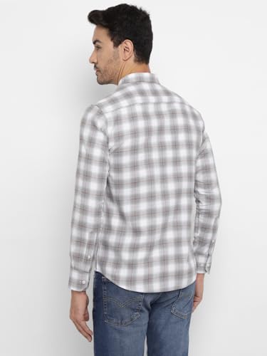 Image of Allen Cooper Checks Shirts for Men - 100% Cotton Comfort Fit Casual and Formal Shirt - Breathable, Soft, Classic Style (Multiple Colors)
