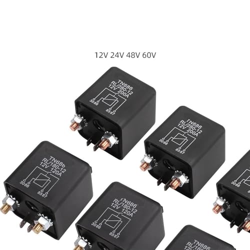 Relé 200A 12V 24V para solucionar picos de carga en el motor 2