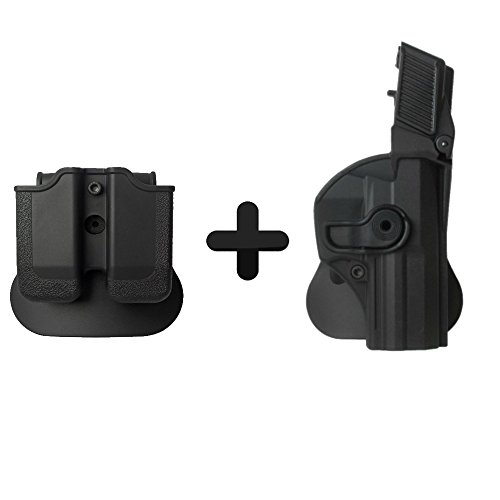 IMI defensa táctica oculta roto Holster + Revista bolsa para Heckler & Koch H & K USP compacto