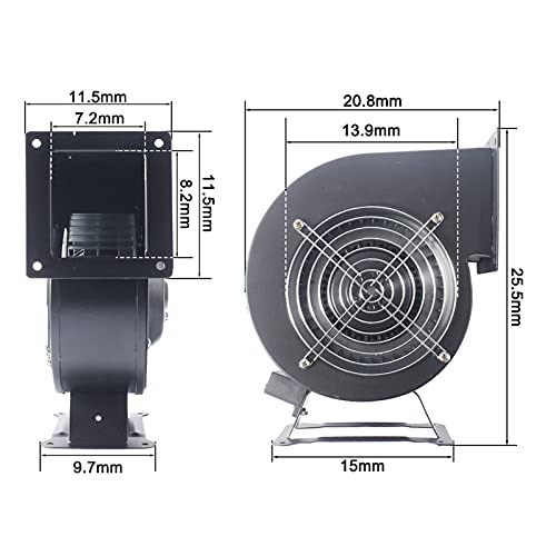 Ventilateur centrifuge pour modèle gonflable et séchage de sol
