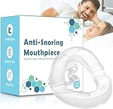 Snoring Aids for Men and Women - Anti Snoring Mouthpiece Devices - Open Front Design,Effective Snore Stopper,Ready to Use - Sleeping Aids to Reduce Snore