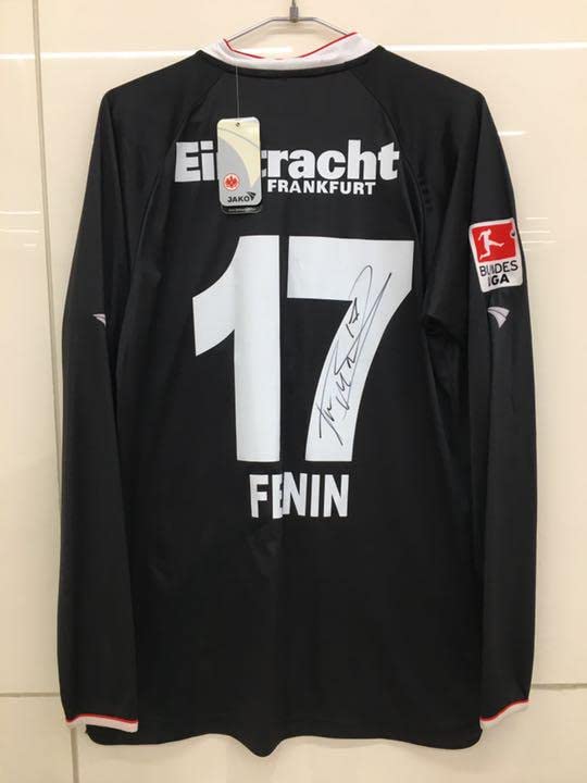 07/08 レンヌ　ヴィルトール　新品紙タグ付き　長袖選手支給ユニフォーム Amazon.co.jp: フランクフルト 長袖タグ 選手支給ユニフォーム M