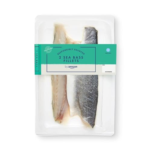 Reduced Shelf Life by Amazon 2 Sea Bass Fillets 180g