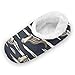 ALAZA Otter Animal Print House Fleece Slippers Comfy Bedroom Shoes Anti-Slip for Women US 7-8