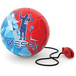 OUTDOOR MET43000 Messi - Pelota de Entrenamiento (Tacto Suave, tamaño 2), Color Rojo