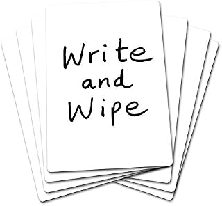 SG Education Plain A430 Write and Wipe Plain Board, A4 Size, Pack of 30