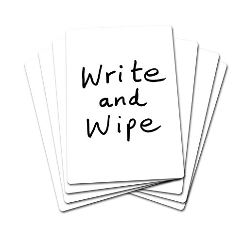 SG Education Plain A430 - Pizarra para escribir y limpiar (tamaño A4, 30 unidades) Cover