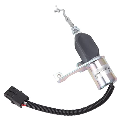 Haofy Electroválvula de parada de combustible, de fabricación exquisita, de larga duración, 12 V, 3974947