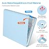 for iPad 6/5th Generation Case with Keyboard 2018/2017,Detachable Bluetooth Keyboard case for iPad Air 2/1,iPad Keyboard Case 9.7 inch with Pencil Holder,Square Keycaps,Blue