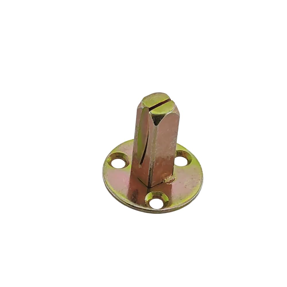 Vinlin Zinc Plate 8Mm Taylor Spindle With Round Rose For For Non-Operational Door Lever Handle Hardware Accessory