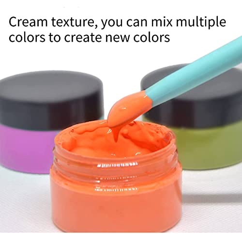 dgaga chalk paste orange colors fall carrot screen printing paint chalk ink paste for silk screen stencilscraftspaperfabricsfurniturechalkboardwood diy home decor