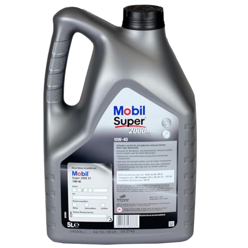 Mobil Super 2000 X1 10W-40, 5L, Silber
