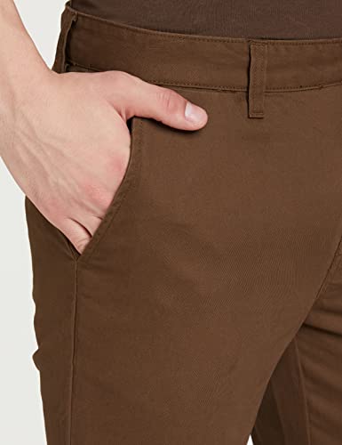 Image of Amazon Brand - Symbol Men's Casual Regular Fit Cotton Pants | Chinos | Trousers