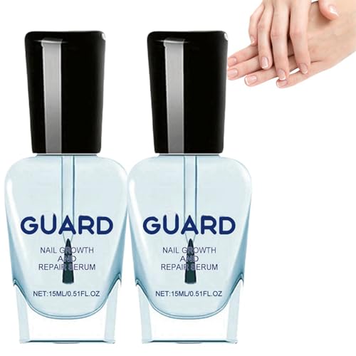 2pcs Onyxoguard Nail Growth and Repair Serum,Nail Repair Serum,Nail Growth Serum for Thin Nails and Growth,Nail Strengthener Polish for Growth and Strength,Nail Strengthening and Growth Conditioner