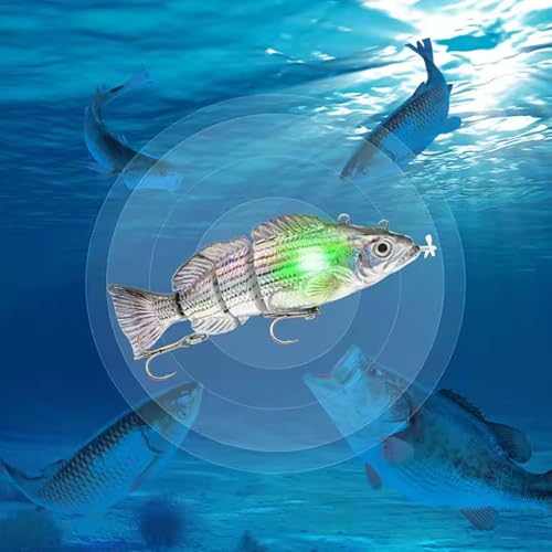 Leurre de pêche électrique robotique pour décider les carnassiers difficiles