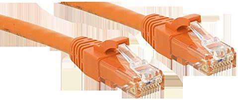 LINDY 48105 0.3m Cat.6 U/UTP Netzwerkkabel, orange
