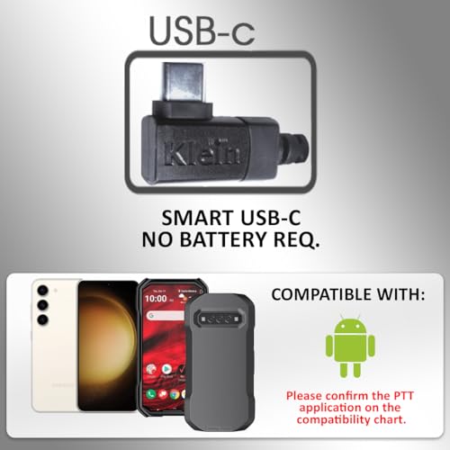 Auricular PTT con conector USB-C para Android miniatura 4