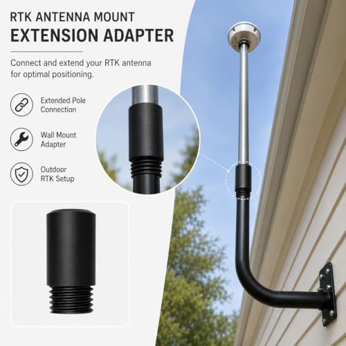 Wall Mount Extension Adapter for Lymow Robotic Lawn Mower
