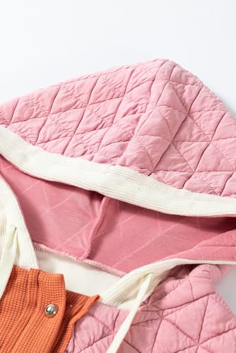 KevaMolly Women's Coral Hooded Quilted Jacket – Your Go-To for Cozy Style - Image 5