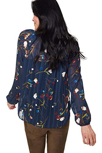 Nydj Women's Peasant Blouse, Oceanview Garden, Xs #TOP2