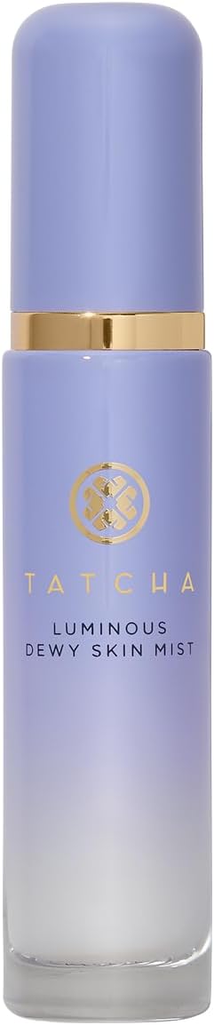 Tatcha Luminous Dewy Skin Mist | 2-in-1 Hydrator & Finishing Spray with Hyaluronic Acid for a Dewy Glow | 1.35 oz