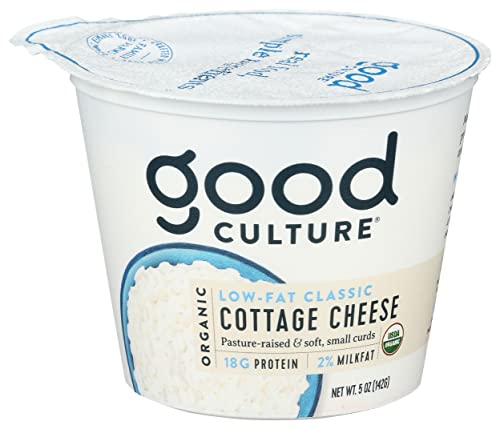 Good Culture Organic 2% Low Fat Classic Cottage Cheese, 5 Oz #TOP10