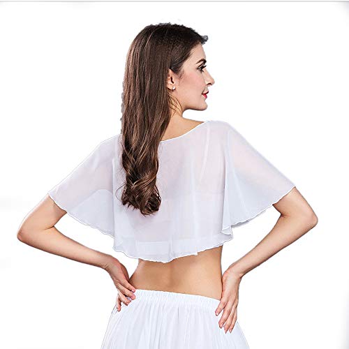 Maillot de danse du ventre en mousseline confortable et extensible - 3