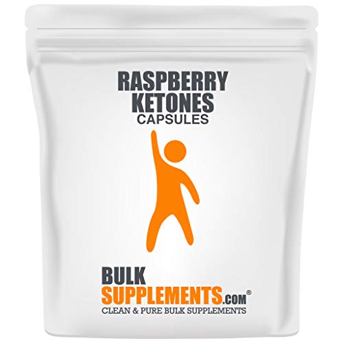 BulkSupplements.com Raspberry Ketones - Ketones Pills - Natural Appetite Suppressants - Pure Therapeutic Ketones (300 Gelatin Capsules - 300 Servings)