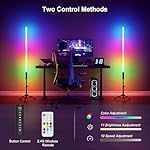 2 Pack 3ft RGB Tube Light Portable 5000mAh Battery Powered LED Light Stick with Stand, Music Sync, Ambient Lighting for Video Studio Photography DJ Bar Stage Club Party Wedding Gaming Rooms - Image 5